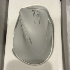 【ほぼ未使用】ELECOM EX-G ワイヤレスマウス M-XGXL30DBSK ホワイトの画像