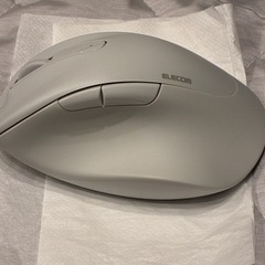 【ほぼ未使用】ELECOM EX-G ワイヤレスマウス M-XGXL30DBSK ホワイトの画像