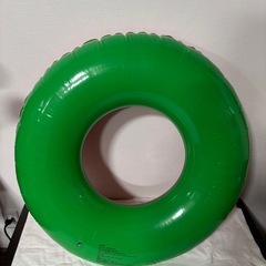 浮き輪　大人用　プール用　スイカの画像