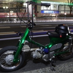 リトルカブ　ボアアップ　チョッパー　ボバー　カスタム　不動車の画像