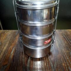 インド式  4段  弁当箱の画像