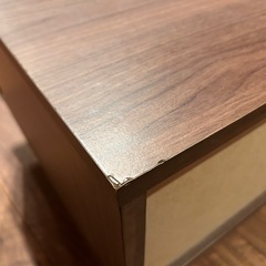 【引き取りにきて下さる方】テレビボード　ウォルナットの画像