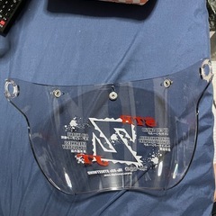 ヘルメットバイザーの画像
