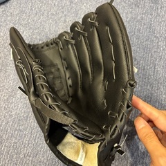 【12.5インチ】ブラック　グローブ 軟式 野球 ソフトボール の画像