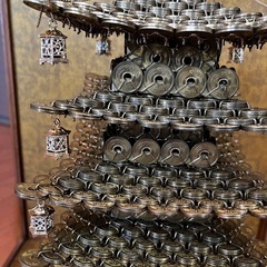 五重塔5円玉の画像