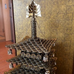 五重塔5円玉の画像
