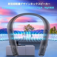 【未使用】ネックスピーカー Bluetooth5.4 首掛け 15時間連続再生の画像