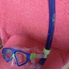ダイビング　マスク　シュノーケル　セット　Aqualung　中古品の画像