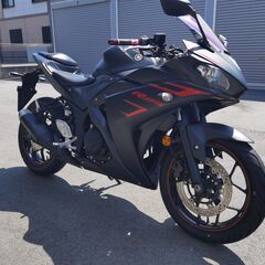 ヤマハ　YZF-R25　ABS　1.8万KM　実働　書類あり　マッドブラック　タイヤ新品　フォークシール、エンジンオイル交換済　詳細画像、始動動画ありの画像