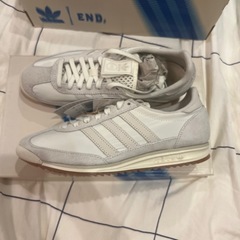 新品 ADIDAS×END. SL72 LAUNDROMAT ホワイト 24.5の画像