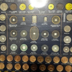 s176 真正品保証「日本貨幣の歴史」二朱判金 一分銀 他 古銭 記念貨幣【白蓮】02の画像