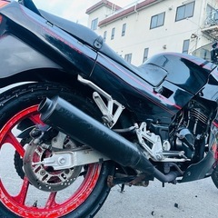北海道　カワサキ　GPX250 旧車　フルカウル　格安出品！外装美品！走行少ない！バッテリー新品付き　の画像