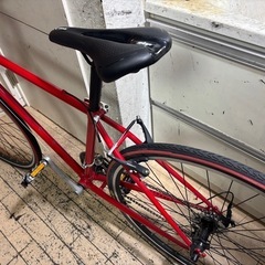 MIYATA ミヤタclomolyレッド クロスバイク700cの画像