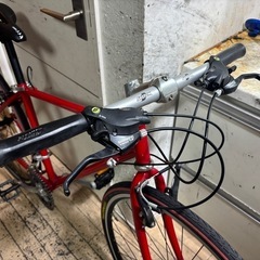 MIYATA ミヤタclomolyレッド クロスバイク700cの画像