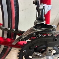 MIYATA ミヤタclomolyレッド クロスバイク700cの画像