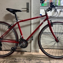 MIYATA ミヤタclomolyレッド クロスバイク700c