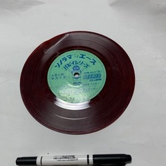 昭和レトロ、ソノシート　レコード　人造人間キカイダーの画像