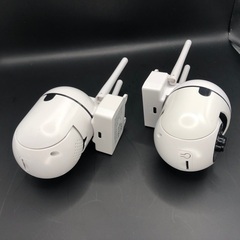 【136】新品5台 屋内/屋外 3MP HD USB給電 ワイヤレスセキュリティWiFiカメラの画像