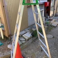 日軽　脚立　１７０センチ　ハシゴ　３４０センチ
の画像