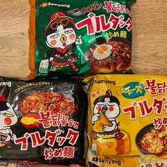 ブルダック　炒め麺　7種類の画像