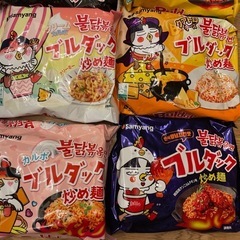 ブルダック　炒め麺　7種類の画像