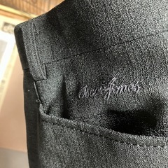 美品　OSCAR JONES スラックス　黒の画像