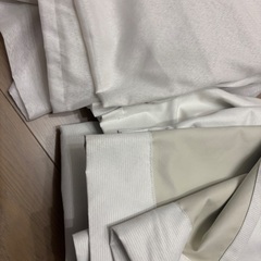 カーテン、レースカーテン　100×200 ホワイトの画像