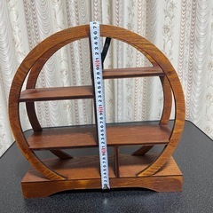飾り棚　木製の画像
