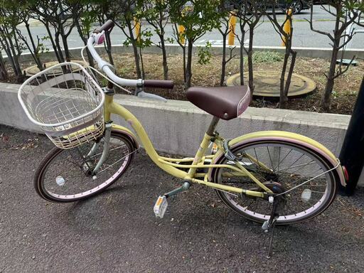 【手渡し限定】自転車　ende レトロかわいい　グリーン　中古 20インチ】子供用かわいい自転車 (Sherry) 江戸川台のBMXの中古