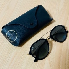【超美品】Ray-Ban(レイバン) パイロットシェイプモデル　専用ケース付属の画像