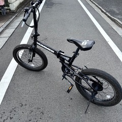 hummer 折りたたみ自転車の画像