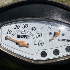 【長野県岡谷市大栄町より】連続２０km試運転確認済！　リコールで駆動Vベルト新品になります！　アドレスV50 程度良し！すぐ乗れますの画像