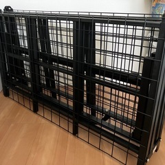 美品　折りたたみベッド　折り畳み　シングルベッドの画像