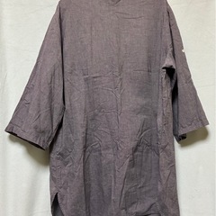 No.22.レディース5L、ロング丈ブラウス、7分袖の画像