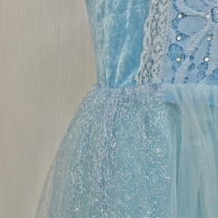 中古　美品　シンデレラ風　プリンセスドレス　130の画像