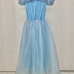 中古　美品　シンデレラ風　プリンセスドレス　130の画像