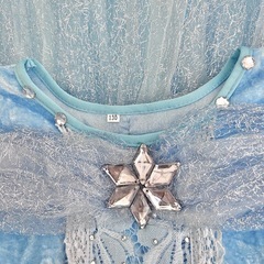 中古　美品　シンデレラ風　プリンセスドレス　130の画像