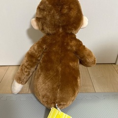 おさるのジョージ　スーパーラージぬいぐるみの画像