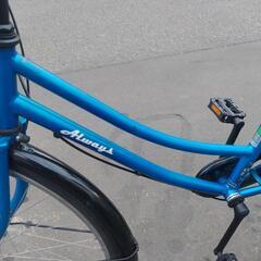 26インチ 🚲 中古 自転車 10,000円 ✨タイヤ&鍵新品 💡ライト付 新規防犯登録料コミ 876の画像