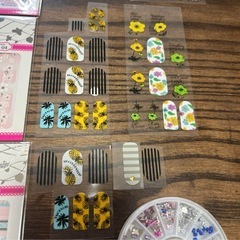 ネイルシール　ネイルパーツの画像