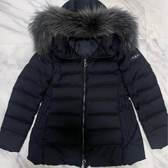 MONCLER ダウンジャケット レザートリム2024aw (マリオ) 泉大津