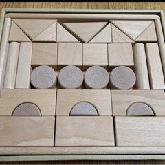 ニチガン　特上国産ブナ材　積み木の画像