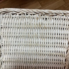 ホワイト ティッシュボックス蓋付きの画像