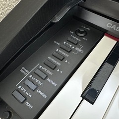 美品！CASIO カシオ Privia 電子ピアノ グランドピアノ　PX-735 ブラック イス付き！の画像