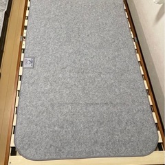 【ニトリ】シングル脚付ヘッドレスすのこベットの画像