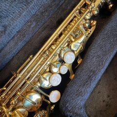 アンティグア　カーブド・ソプラノサックス　美品　エルドン　￥16万　ANTIGUA SOPRANO SAX eldonの画像