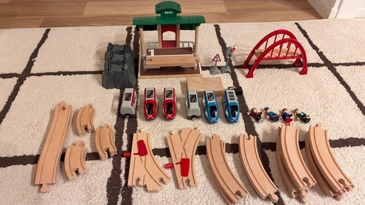 BRIO (ブリオ) WORLD トラベルレールセット