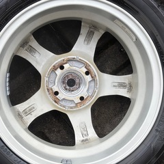 【美品】YOKOHAMA iceGUARD 6 iG60 165/60R15 77Q スタッドレスタイヤ4本セット  軽自動車   の画像