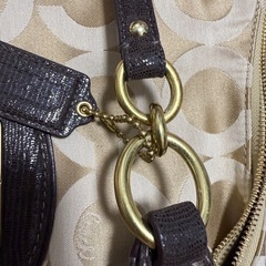 COACH コーチショルダーバッグ　極美品の画像