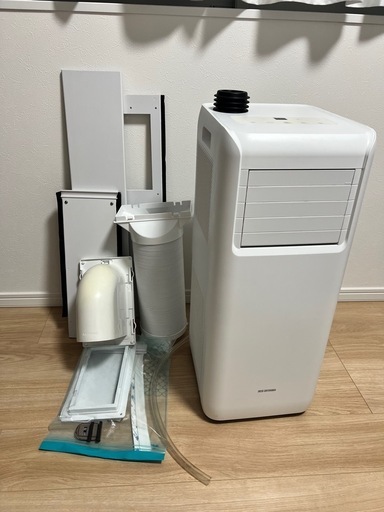 (送料無料 美品）アイリスオーヤマ　ポータブルクーラー IPA-2221G Amazon | 【工事不要】 【除湿機能搭載】 アイリスオーヤマ